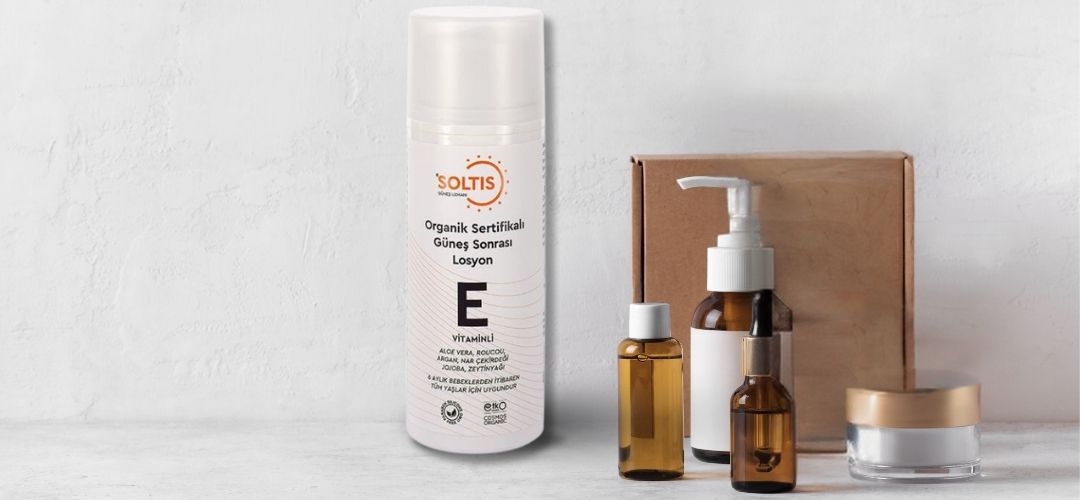 organik güneş sonrası losyon