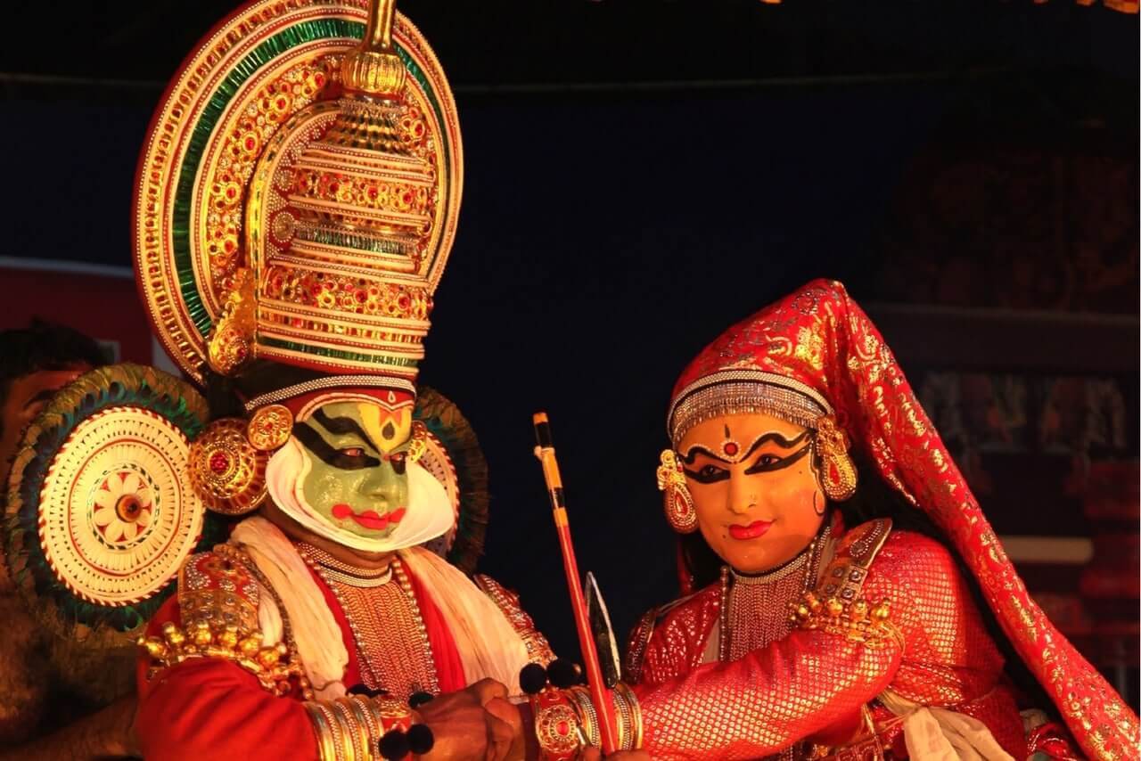 kathakali dansı