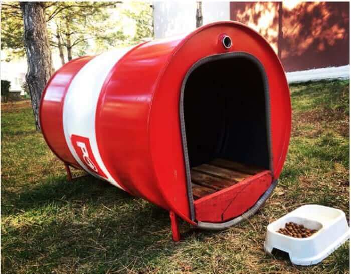 varilden köpek yuvası yapımı