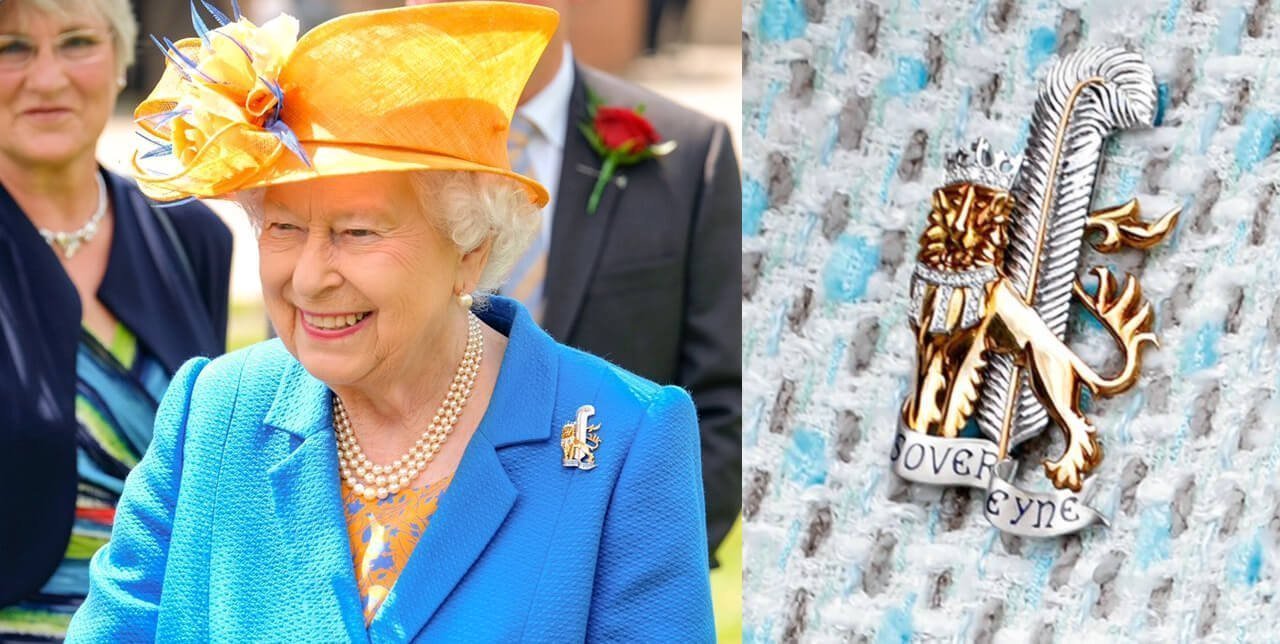 kraliyet ailesi mücevherleri Lancaster Dükalığı broşu