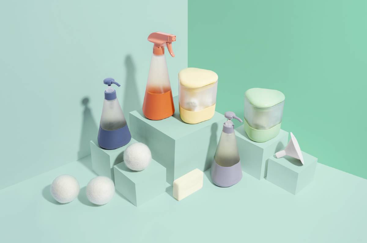 cleancult yeniden kullanılabilir cam şişe