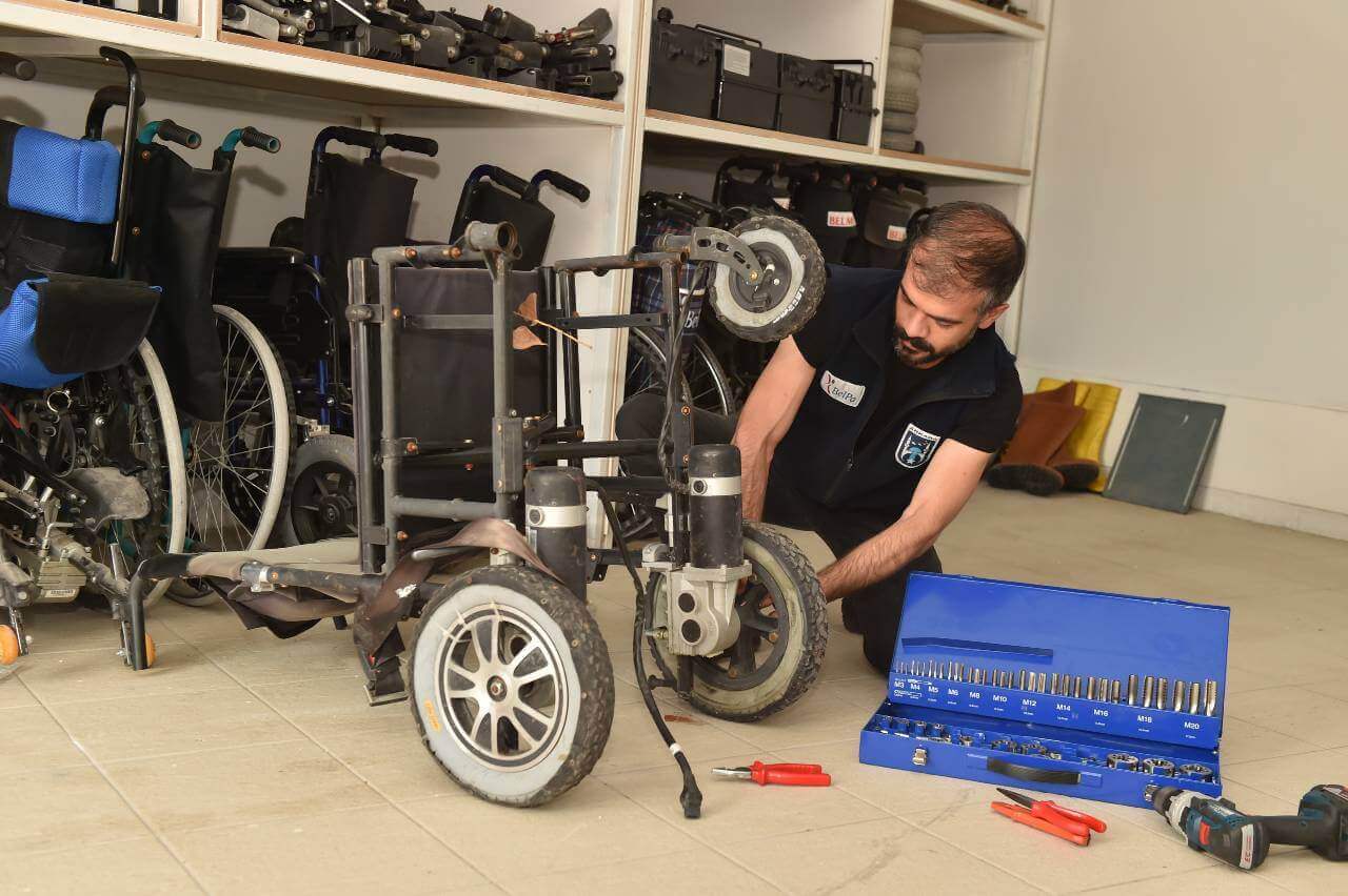 tekerlekli sandalye bakım onarım atölyesi ankara belediyesi