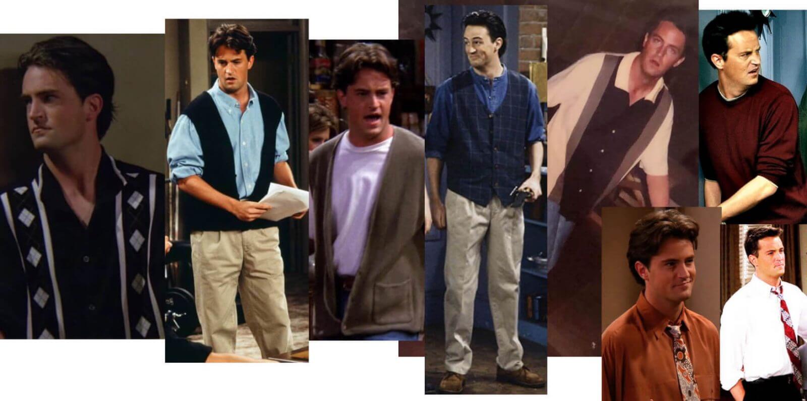 Chandler'ın kıyafetleri friends