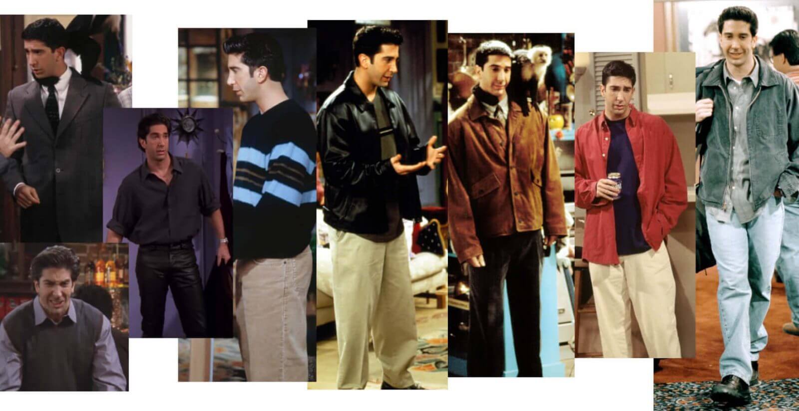 Friends dizi Ross'un kıyafetleri