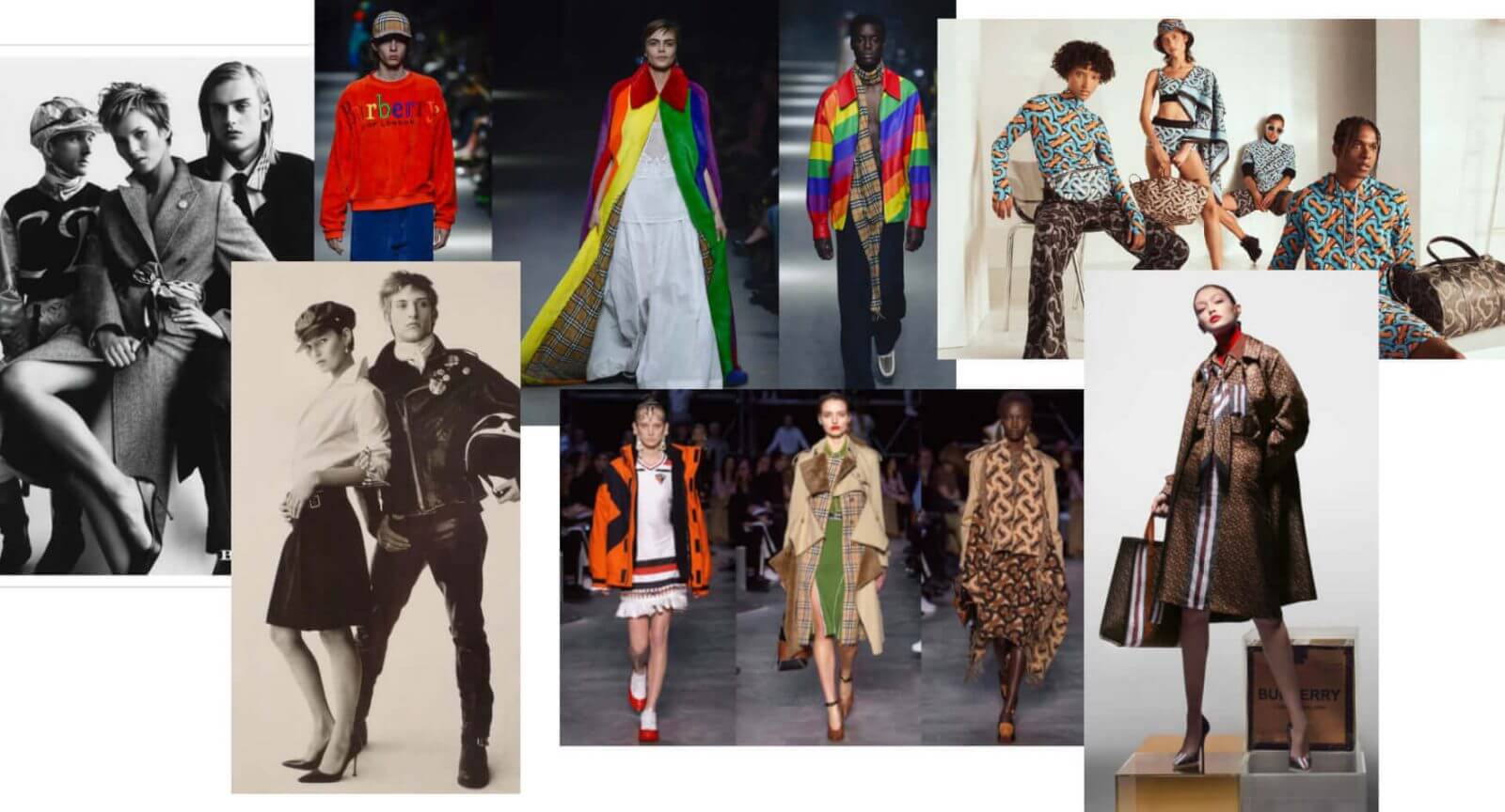 Brandind değişikliği Burberry