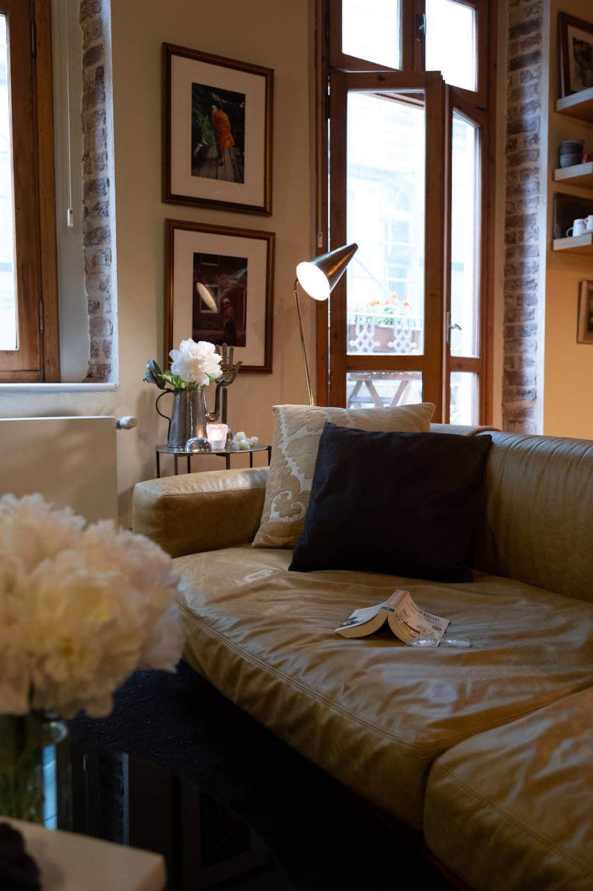 saman rengi deri koltuk