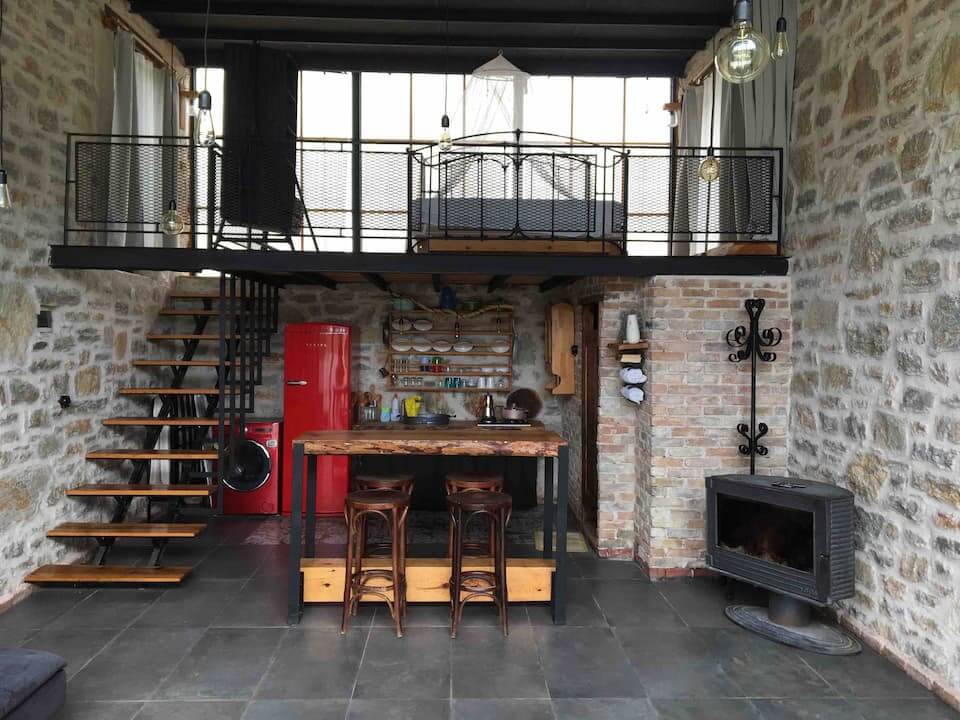 izole airbnb evleri Datça taş ev