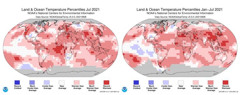 Noaa sıcaklık haritası