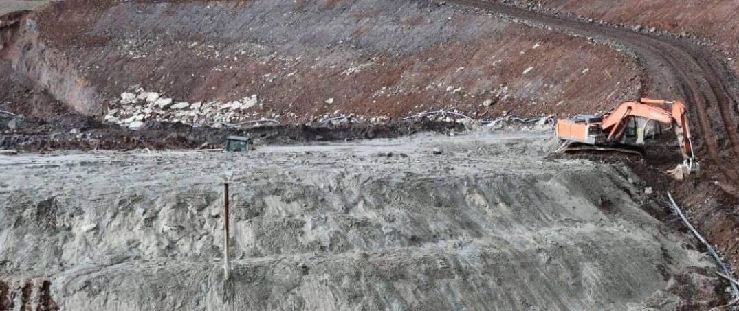 Şebinkarahisar’da Atık Havuzu Çöktü