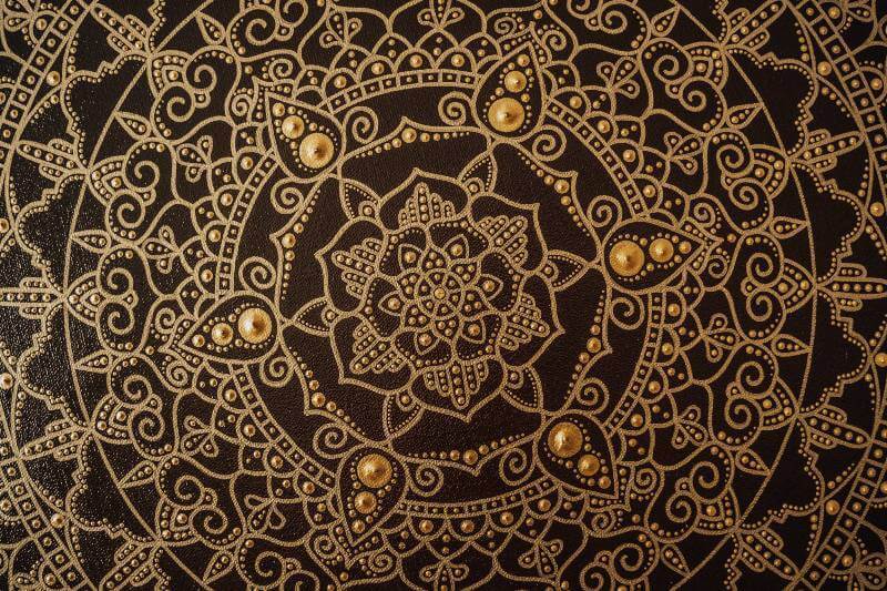 Spiritüel Semboller Mandala