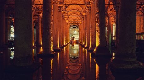 Winter Istanbul Basilica Cistern