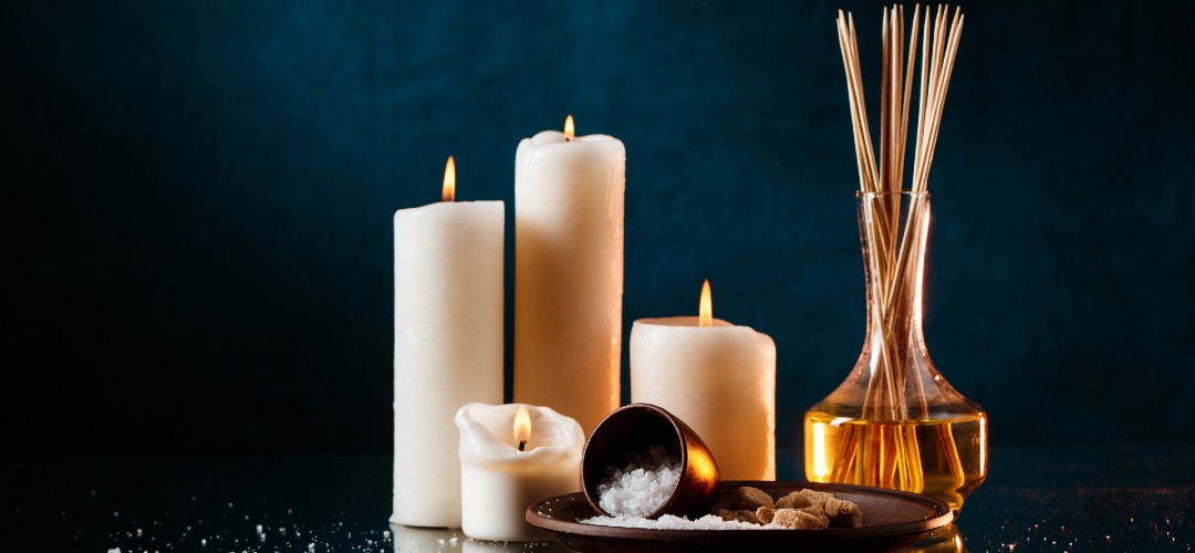 beyaz mum oda kokusu