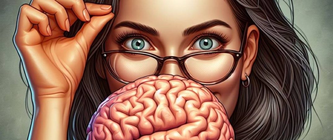 Güzel bir kadın ve beyin