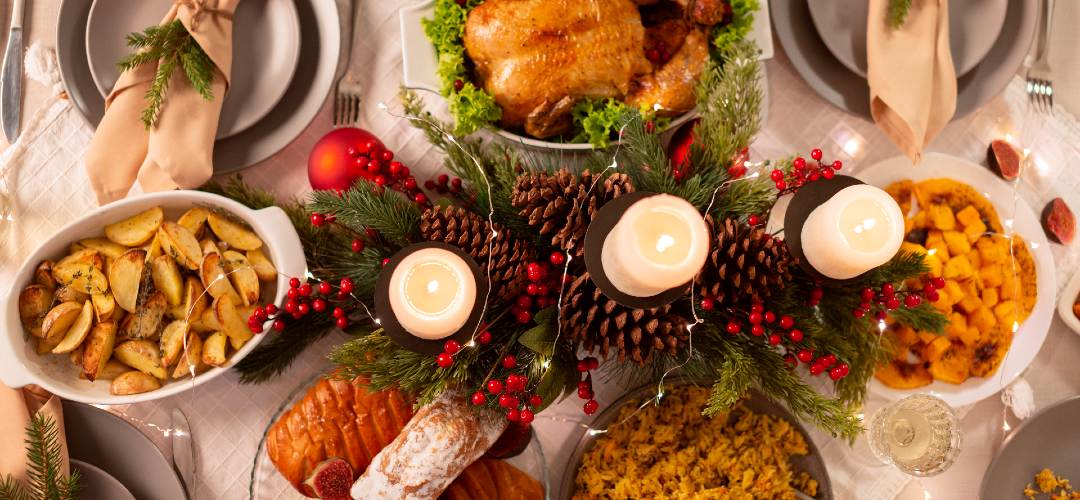 yılbaşı yemek masası