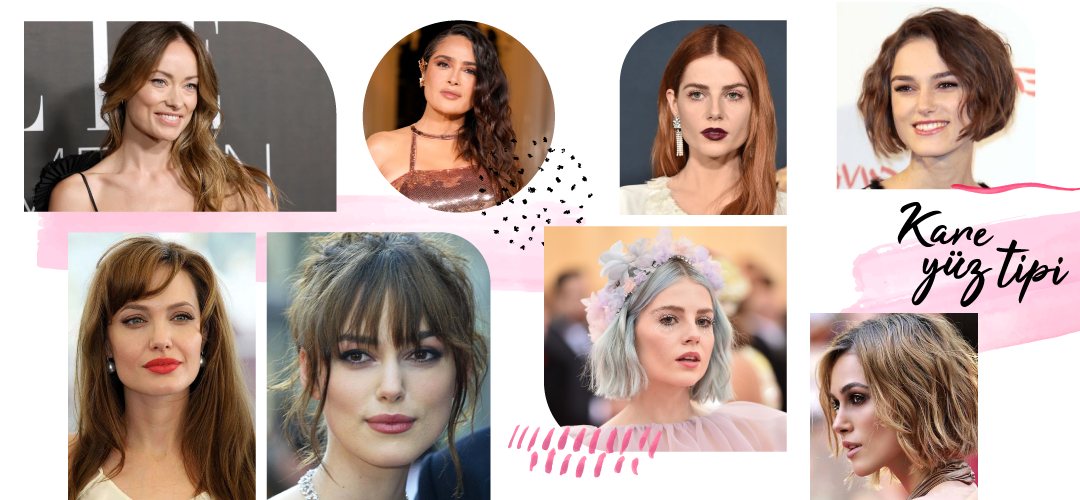 kare yüz saç modelleri