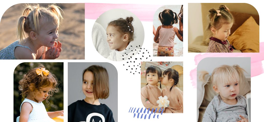 kız çocuk kısa saç modeli