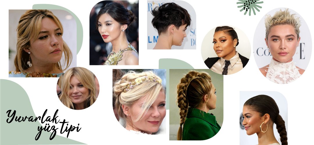 yuvarlak yüz saç modelleri