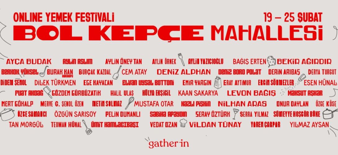 bol kepçe mahallesi yemek festivali