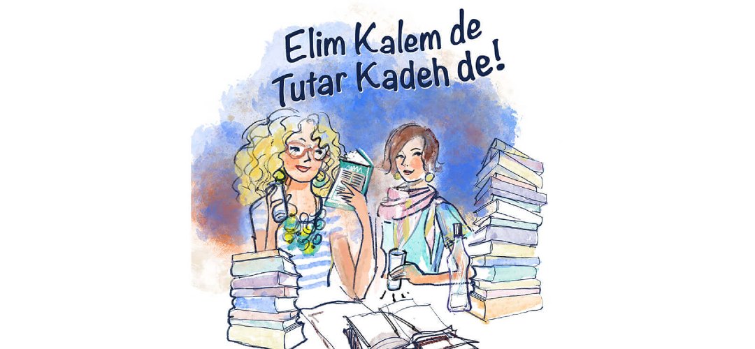 elim kalem de tutar kadeh de