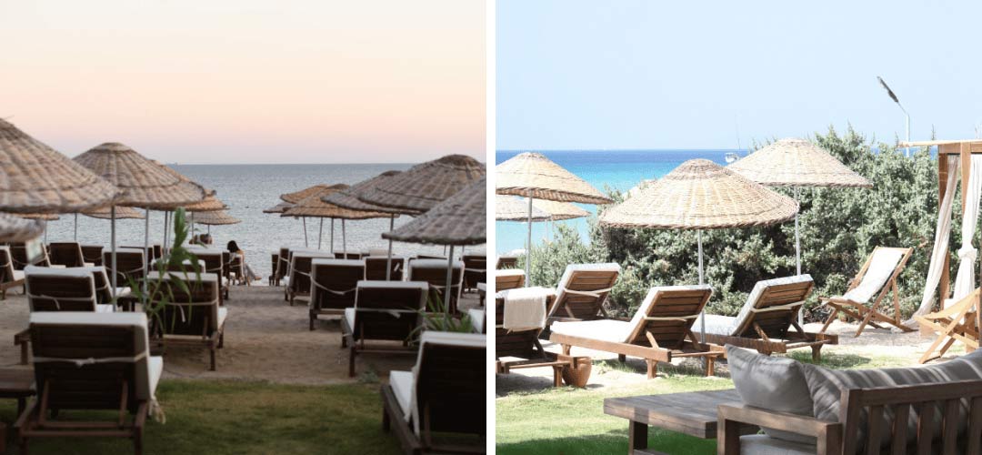 çeşme eğlenceli beach