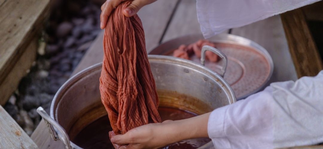 doğal kumaş boyası yapımı