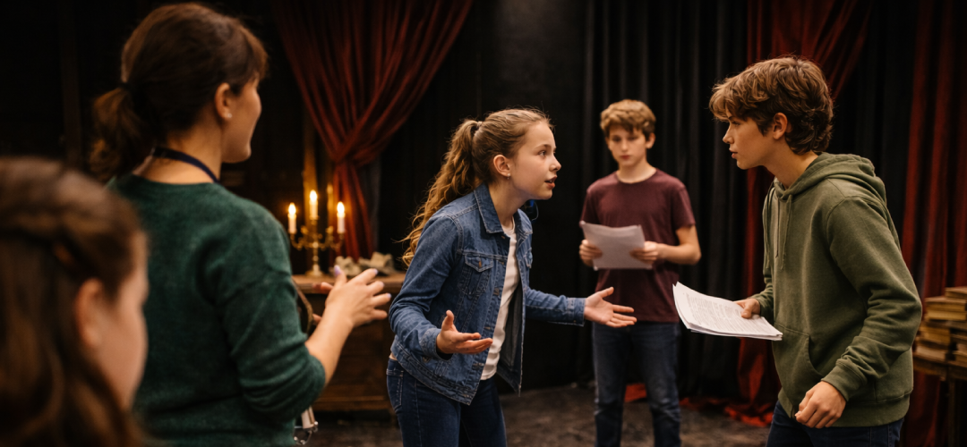 çocuk tiyatro kursları izmir