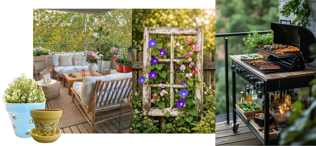 pinterest balkon dekorasyonu