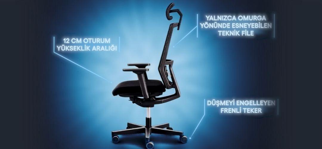 made of nurus ergonomik çalışma sandalyesi