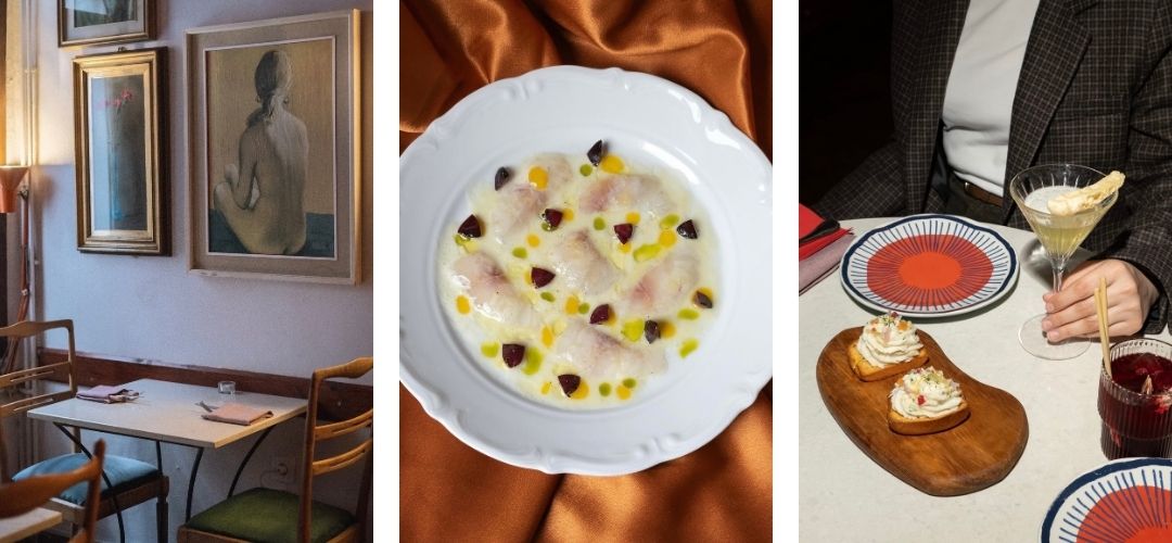 Aida Vino e Cucina moda'da romantik bir italya restoranı