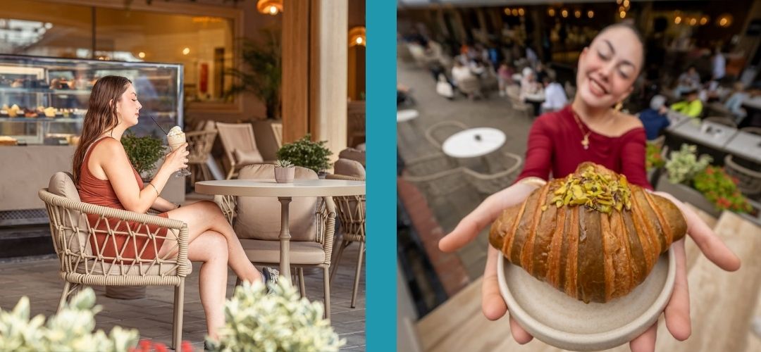 ölüdeniz'de butik kafe Bake & More