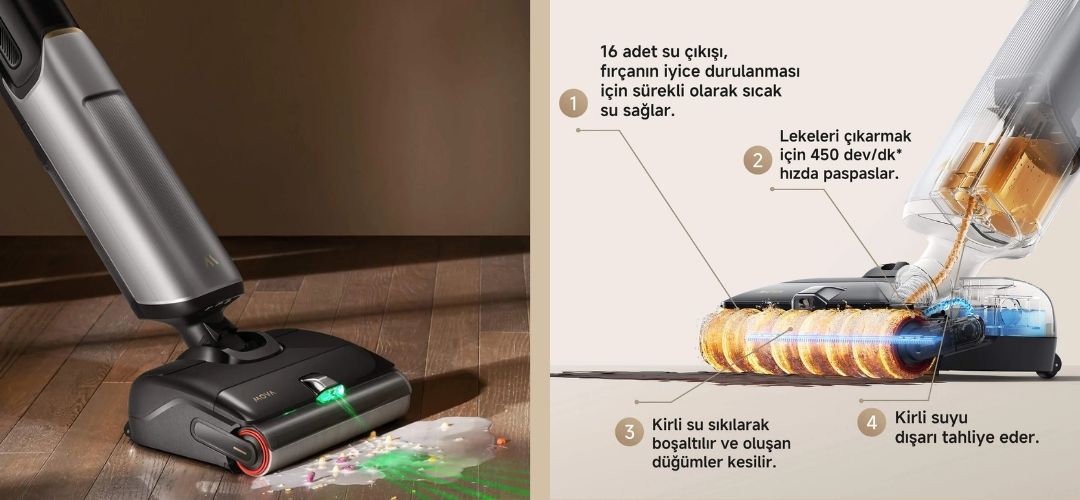 ıslak ve kuru süpürge ne işe yarar