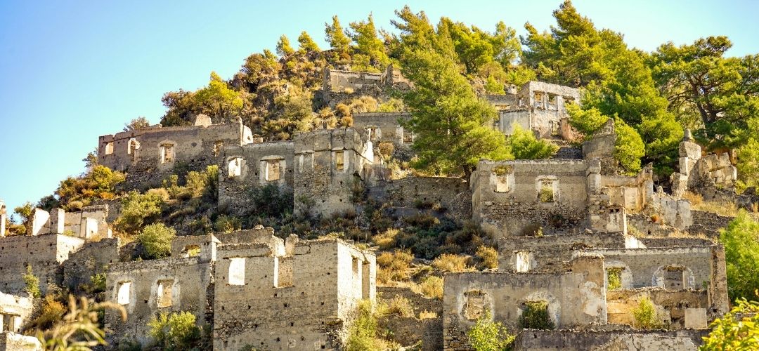 hayalet köy kayaköy fethiye ölüdeniz
