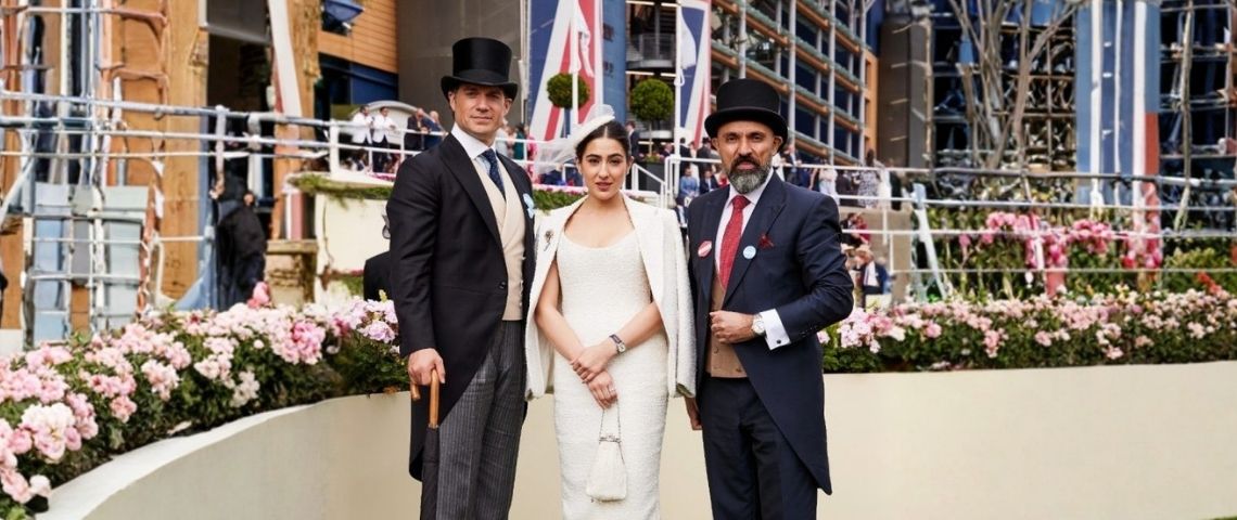 royal ascot 2026'da Longines saatleri ile Henry Cavill ve Sara Ali Khan