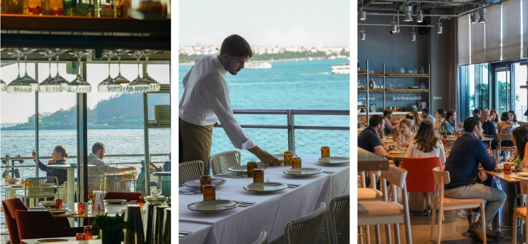 İstanbul müzeleri arasında İstanbul Modern'in sanatla iç içe ve boğaz manzaralı restoranı 